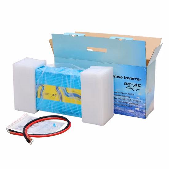 Convertidor inversor de potencia de onda sinusoidal pura para coche de 12VDC a 110V AC 2000W