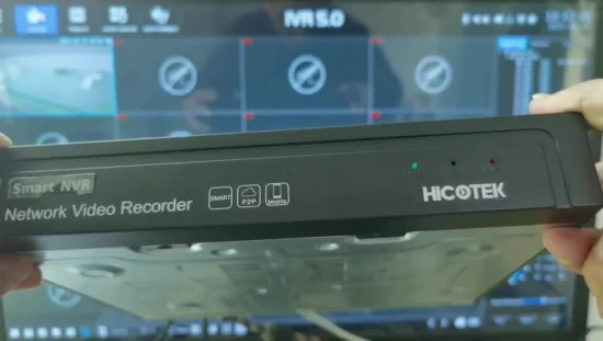 Grabador de vídeo en red IP Hico Tech Professional H. 265 3MP 9CH NVR para CCTV IP Ivr de 9 canales